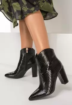 Botine cu toc imagine