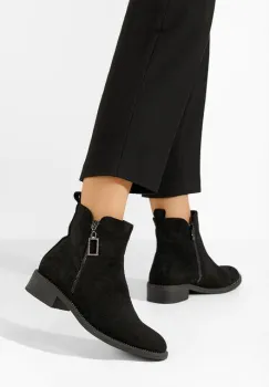 Botine dama Catherina V2 negre imagine