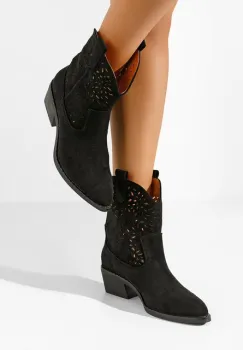 Botine de toamna Entrovia negre imagine