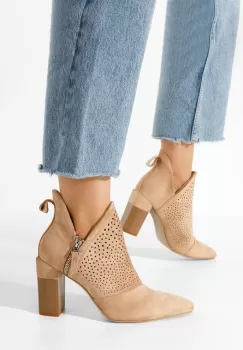 Botine de toamna Lopera kaki imagine