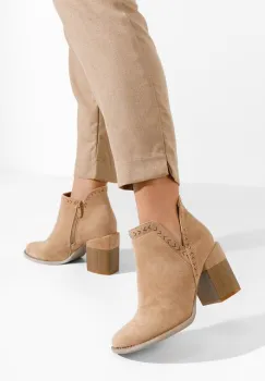 Botine de toamna Lucira kaki imagine