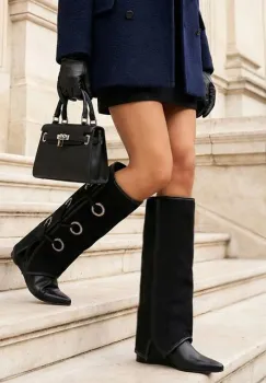 Cizme dama Adeia negre imagine