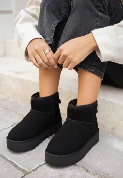 Cizme fete Talida negre imagine