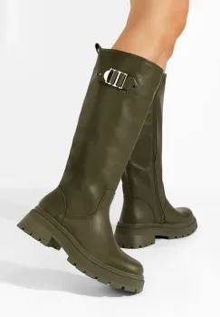 Cizme inalte dama Artozza verzi imagine