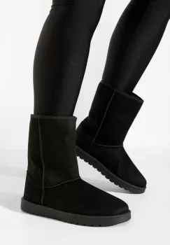 Cizme tip ugg negre Anora V2 imagine