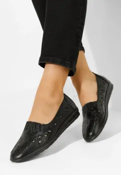 Espadrile dama Miglia negre imagine