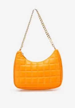 Geanta de mana Isamia portocalie imagine