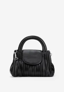 Geanta de mana Parisienne neagra imagine