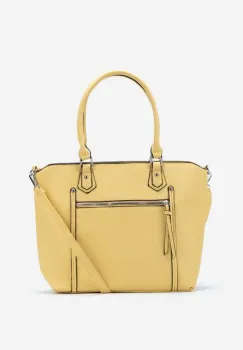 Geanta de umar Linvea galbena imagine