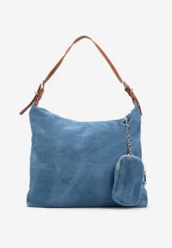 Geanta Hobo Ionicia denim imagine