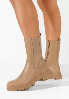 Ghete chelsea dama Meryl bej imagine