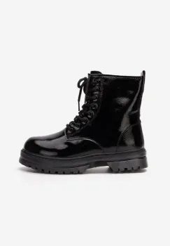 Ghete copii Crinkle negre imagine