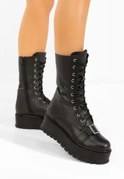 Ghete dama piele Sorelia negre imagine