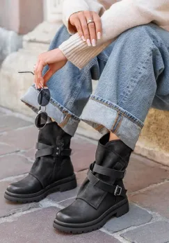 Ghete inalte dama Cariolia negre imagine