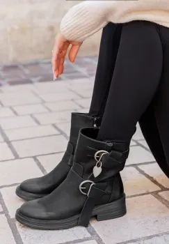 Ghete inalte dama Hettia negre imagine