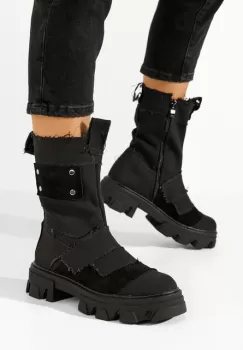 Ghete inalte dama Midvala negre imagine