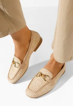 Mocasini dama Estova bej imagine