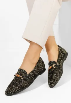 Mocasini dama Jayna negri imagine