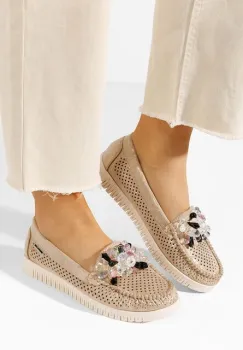 Mocasini dama Lynna aurii imagine