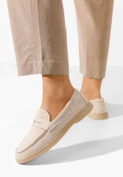 Mocasini dama Maceira V3 bej imagine