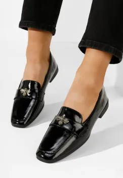 Mocasini dama Natasia negri imagine