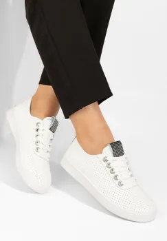 Pantofi casual dama Capricia V6 albi imagine