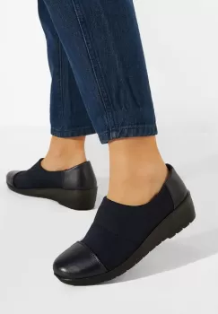 Pantofi casual dama navy Tulsa imagine