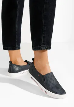 Pantofi casual dama Saphira navy imagine