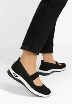 Pantofi casual dama Wonda negri imagine