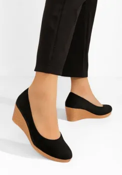 Pantofi cu platforma Gricelda negri imagine