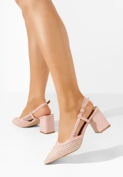 Pantofi slingback Triabela roz imagine