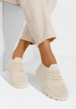 Pantofi sport dama Katrine bej imagine