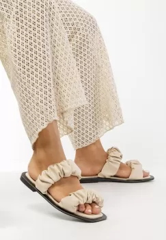 Papuci dama Meliena Bej imagine