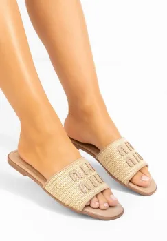 Papuci dama Niosa bej imagine