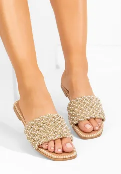 Papuci fara toc Levina bej imagine