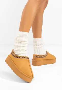 Saboti dama cu platforma Anevola camel imagine