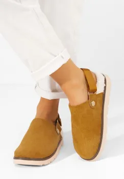 Saboti dama cu platforma Tamra camel imagine