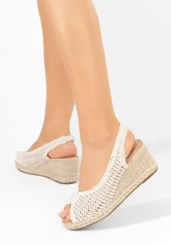 Sandale cu platforma Xiomara bej imagine