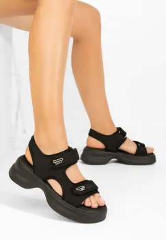 Sandale dama Clotylde negre imagine