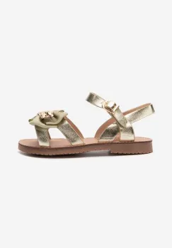 Sandale fete Datania aurii imagine