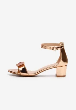 Sandale fete Mauridia champagne imagine