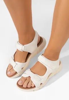 Sandale sport dama Alanie albe imagine