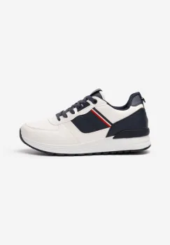 Sneakers barbati Julio albi imagine