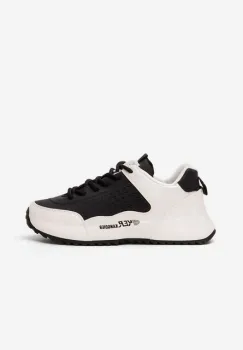 Sneakers barbati Kingod albi imagine