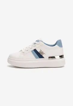 Sneakers copii Kluno albi imagine