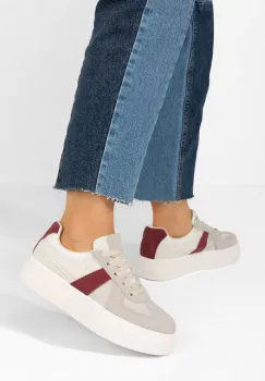 Sneakers cu platforma Fyonna gri imagine