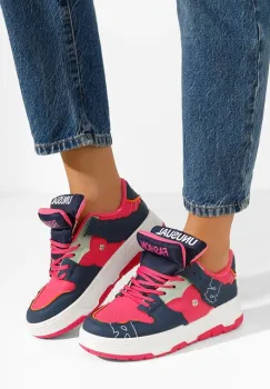 Sneakers cu platforma Sirvanna multicolori imagine