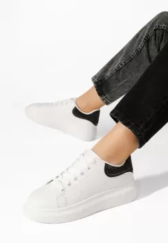 Sneakers dama Almeira V2 albi imagine