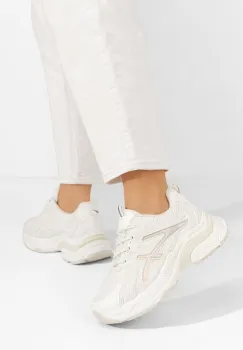 Sneakers dama Chanelle bej imagine