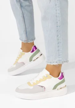 Sneakers dama Cleonella multicolori imagine